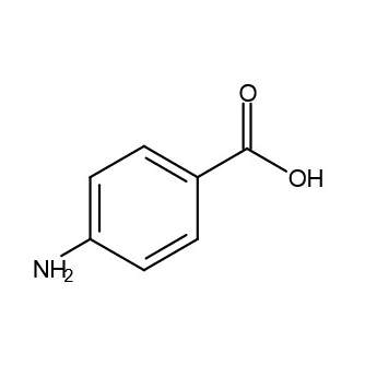 4-Aminobenzoic acid [150-13-0]